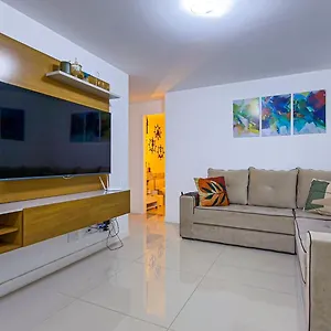 Brisa Do Mar Na Dos Anjos Com Piscina, Sauna E Churrasqueira Privativa - Сasa de vacaciones